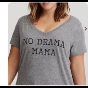 Torrid No Drama Mama Tee Size 2